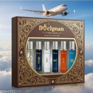 duchman romantic luxurious long lasting fragrance (perfumes for women) pack of six 6x10ml