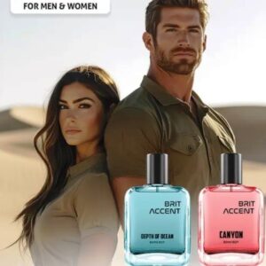 brit accent combo pack of 2|depth of ocean canyon|parfum|long lasting|specially currated|
